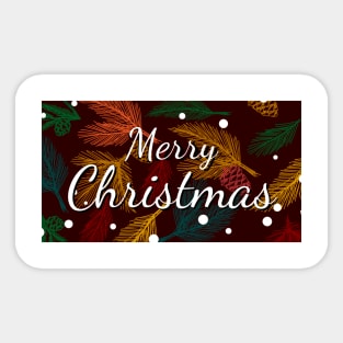 Merry Christmas Sticker